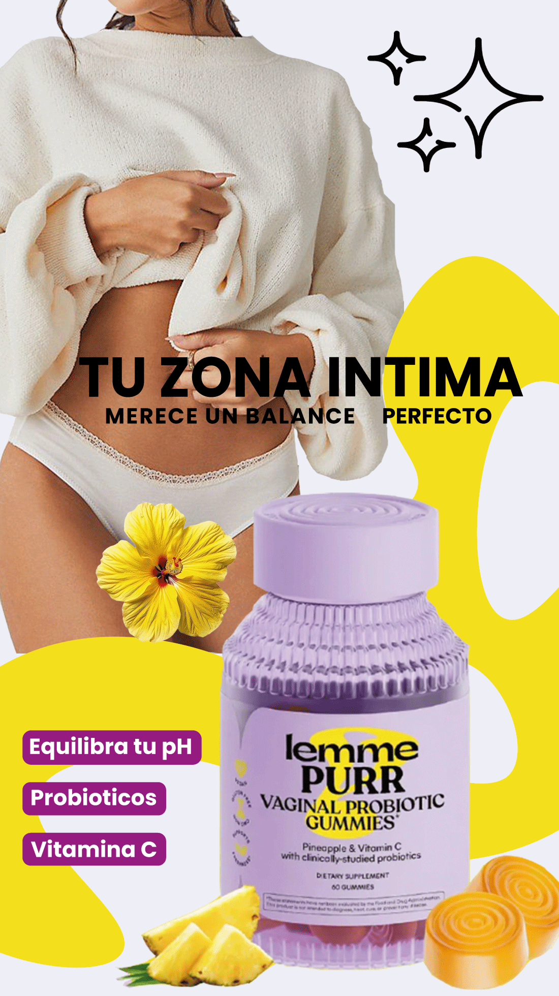 Lemme Purr Gummies- Cuidado y Bienestar para tú zona Intima