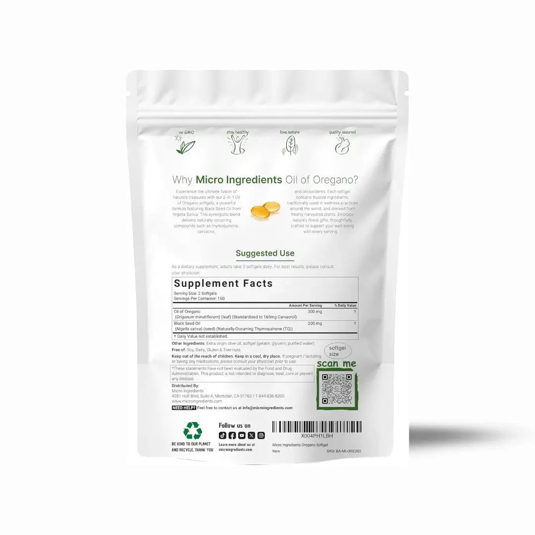 Aceite de Orégano en Cápsulas